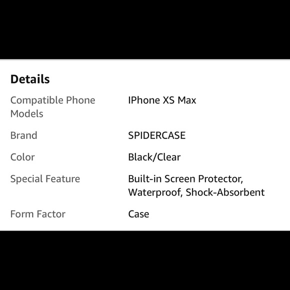 Spidercase waterproof case for iPhone XS Max - NWT - Picture 2 of 13